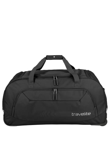 travelite Kick-Off - Rollenreisetasche 77 cm XL (schwarz) in schwarz