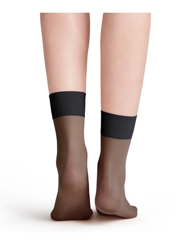 Falke Socken Pure Matt 20 DEN in Black