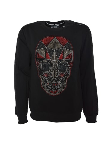 Roberto Geissini Techno Skull Sweatshirt Schwarz