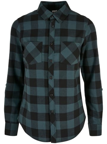 Urban Classics Flanell-Hemden in jasper/black