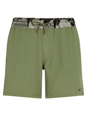 O`Neill Pocket Print 16'' Swimshorts in Grün