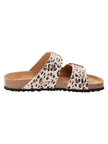 Tamaris Pantolette in BEIGE/LEOPARD