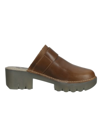 Fly London Clogs in Camel