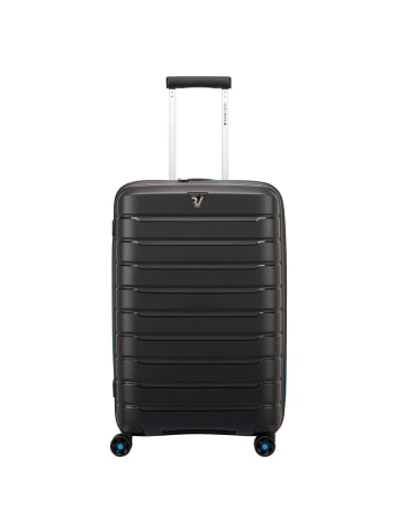 Roncato B-Flying Neon - 4-Rollen-Trolley M 68 cm (nero) in nero
