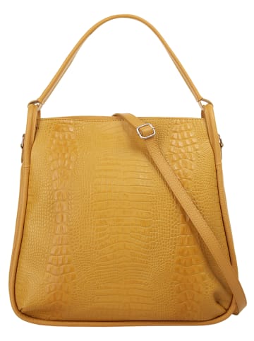 Samantha Look Shopper echt Leder in gelb