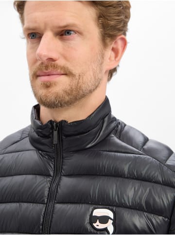 Karl Lagerfeld Steppjacke in schwarz
