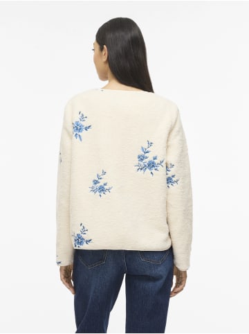 Vila Teddy-Jacke VIAda in sand indigo - 0001