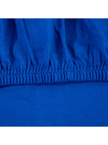 Traumschloss Premium Edel-Jersey Spannbettlaken in royal