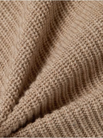 Marie Lund Strickpullover in taupe - 0003
