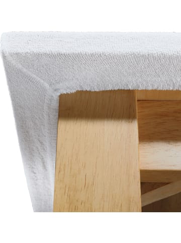 Erwin Müller Frottier Tischschonbezug in weiß