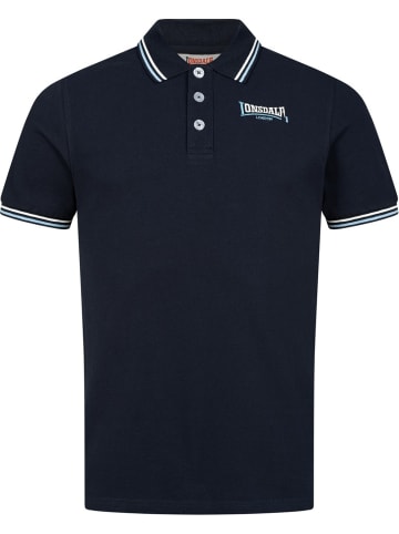 Lonsdale Polo "Eastleigh Poloshirt Normale Passform" in Blau