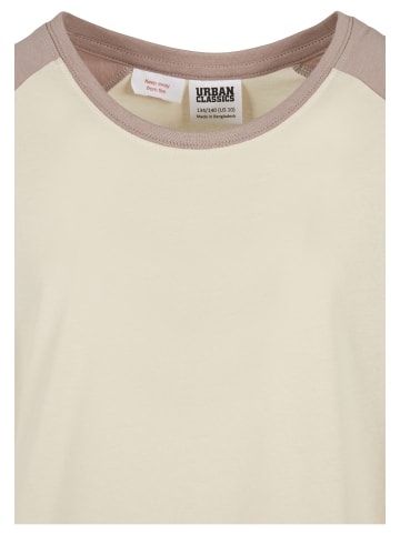 Urban Classics T-Shirt in whitesand/duskrose