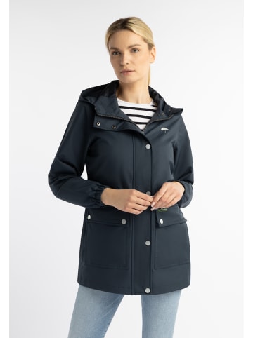 Schmuddelwedda Damen Regenjacke in Marine Marine