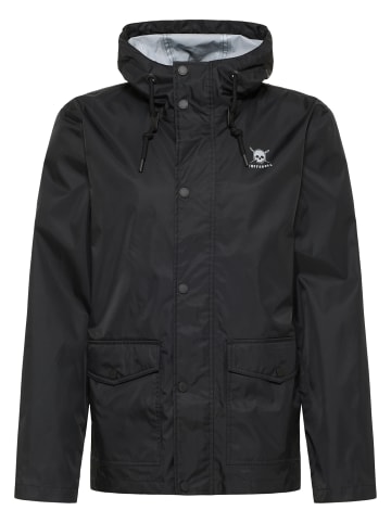 TUFFSKULL Herren Regenjacke in Schwarz