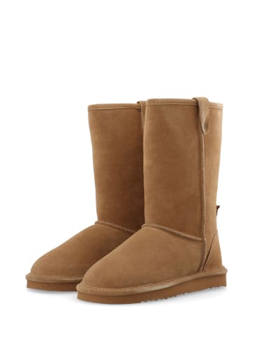 Bianco Hohe Stiefel in Cognac