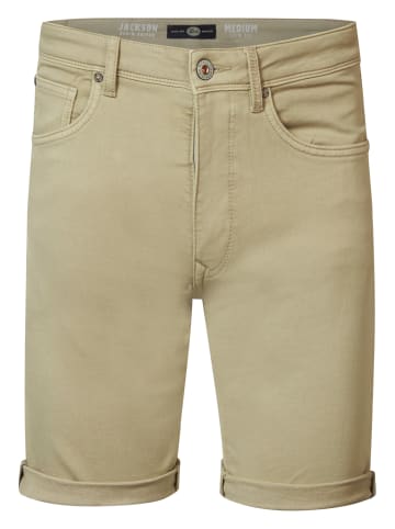 Petrol Industries Jackson Farbige Denim-Shorts Sungreet in Braun