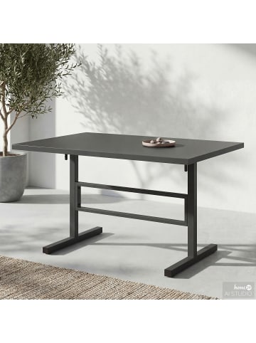 home24 Klapptisch Kiva in Anthrazit