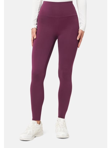 Les Lunes Leggings LUNA Warm Leggings Thermo in Mauve Wine