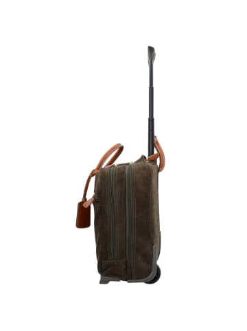 BRIC`s Life - 2-Rollen Businesstrolley 41 cm (olive) in olive