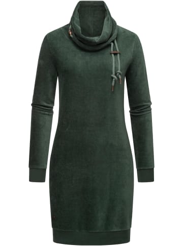 ragwear Sweatkleid Chloe Velvet in Pine Green23