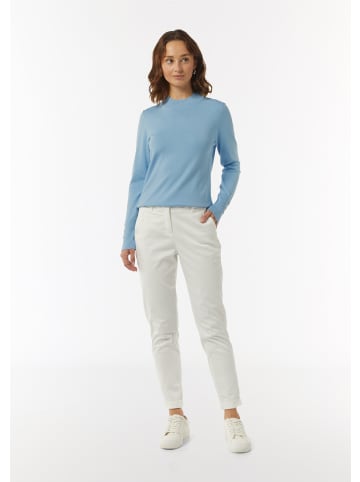 comma Strickpullover langarm in Blau