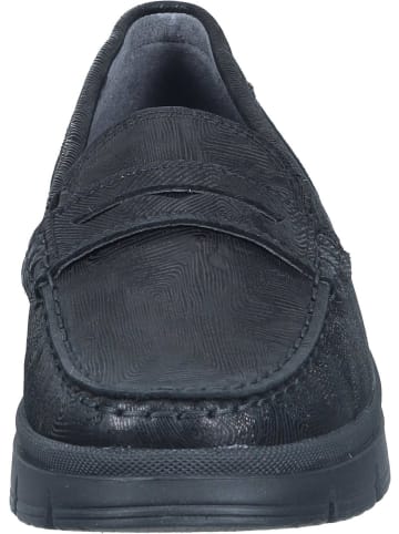 WALDLÄUFER Slipper in schwarz