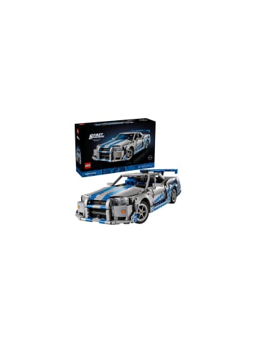 LEGO Klemmbausteine Set Technic 2 Fast 2 Furious Nissan Skyline GT-R (R34) Flitzer