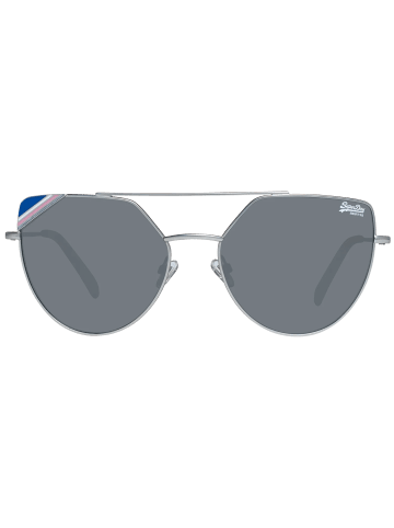 Superdry Unisex Sonnenbrillen Aviator Silber