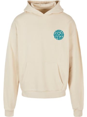 Merchcode Hoodie "Dance Under Stars Oversized Hoody" in Beige