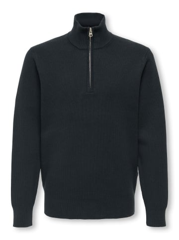 ONLY & SONS Junior Strickpullover in Dark Navy
