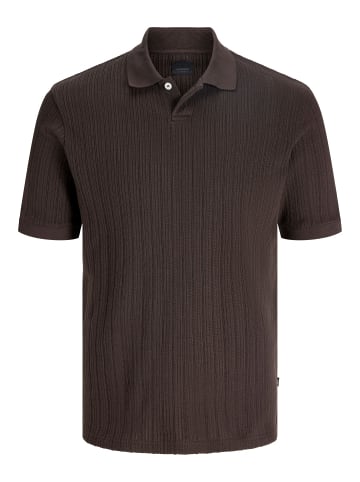 Jack & Jones Poloshirt in Chocolate Torte