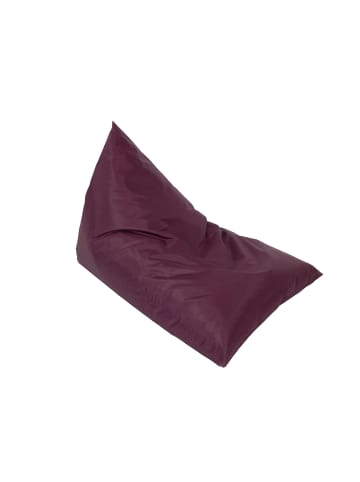 Linke Licardo Sitzsack Chillkissen 100/140 cm in Aubergine