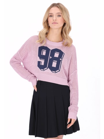 myMo Women Sweater in lavender navy