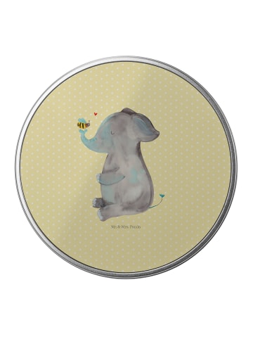 Mr. & Mrs. Panda Metalldose Elefant Biene ohne Spruch in Gelb Pastell