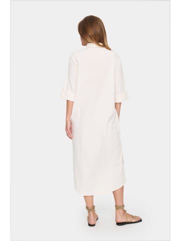 SAINT TROPEZ Kleid ZalindaSZ Gerade Passform in Ice