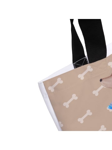 Mr. & Mrs. Panda Damen Schultertasche Hund Blume ohne Spruch in Hundeglück