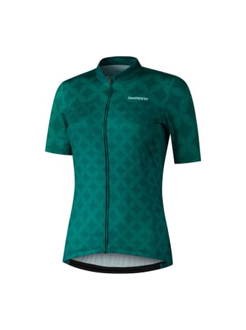 SHIMANO Short Sleeve Jersey W's MIZUKI in Green