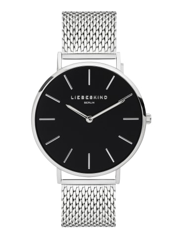 LIEBESKIND BERLIN Armbanduhr The Timeless Scandinavian in silber/schwarz