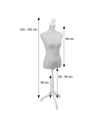 MCW Schneiderpuppe FSC®-F20, Rosa