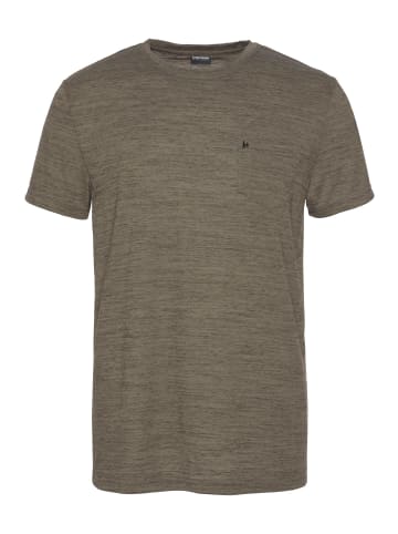 Bruno Banani T-Shirt in olivgrün-meliert