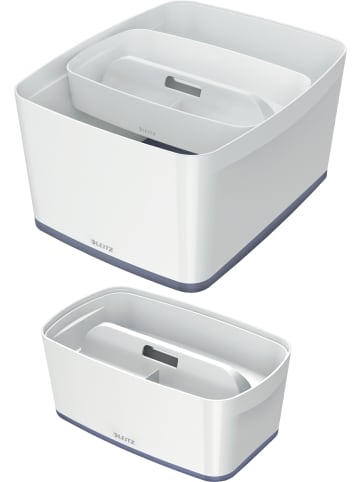 Leitz Einsatz myBox klein mit Griff weiß