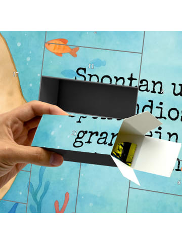 Mr. & Mrs. Panda Adventskalender Sternzeichen Wassermann Design ... in Weiß