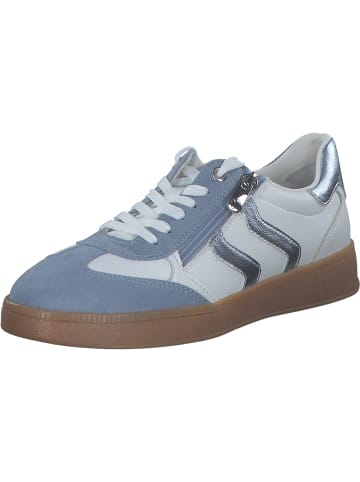 Marco Tozzi Schnürschuhe in WHITE/LT.BLUE COMB