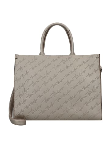 Tom Tailor Denice Schultertasche M 36 cm in metallic taupe