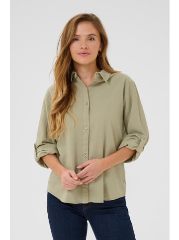 Kaffe Langarm - Hemd KAnaya Regular fit in Seagrass