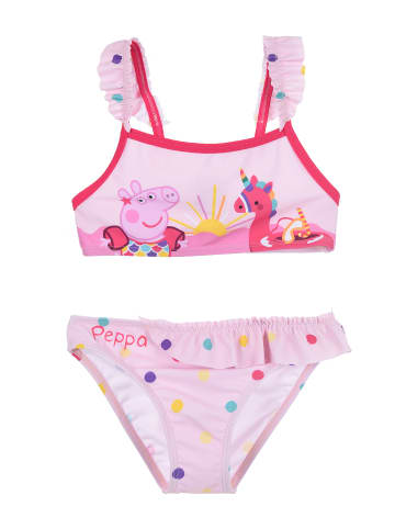 Peppa Pig Kinder Bikini Bade-Set in Rosa