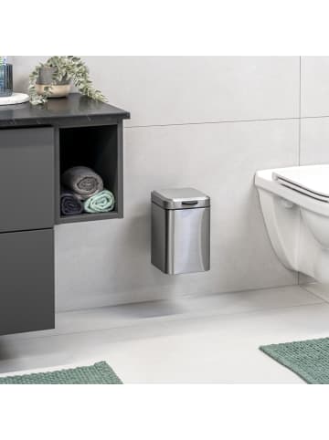 bremermann Wand-Kosmetikeimer 3 Liter Edelstahl