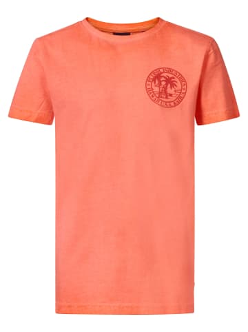 Petrol Industries T-Shirt mit Aufdruck Pismo Beach in Rosa