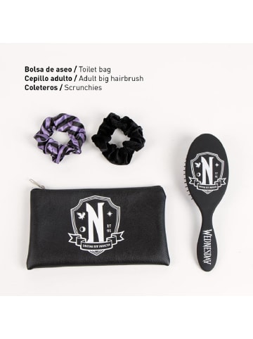Wednesday Beauty Set für Kinder Kamm und Haargummi