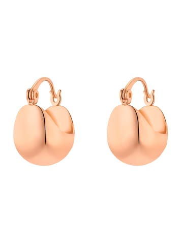 Steel_Art Ohrcreolen Damen Elea rose goldfarben in rosegoldfarben